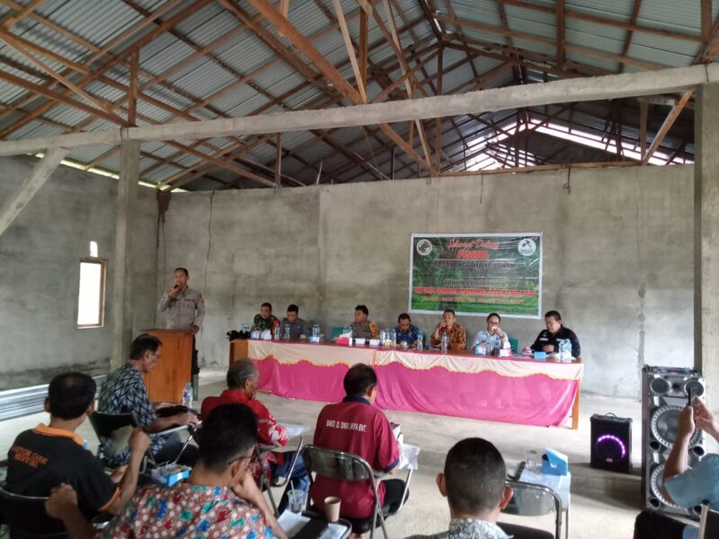 Kanit Samapta Polsek Menyuke Hadiri Kegiatan Rapat Anggota Tahunan Tahun Buku 2025