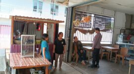 Polisi Hadir di Waktu Santai Warga, Ingatkan Bahaya Kejahatan dan Cuaca Tak Menentu