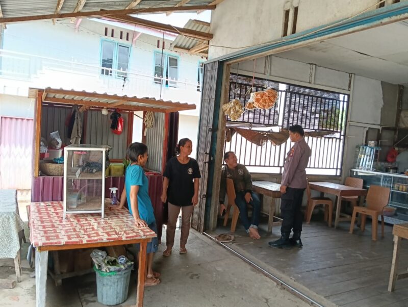 Polisi Hadir di Waktu Santai Warga, Ingatkan Bahaya Kejahatan dan Cuaca Tak Menentu