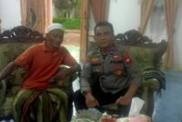 Silaturahmi Humanis Aipda Suriansyah, Pererat Kedekatan dengan Warga Desa Rantau Panjang