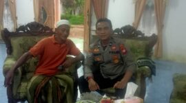 Silaturahmi Humanis Aipda Suriansyah, Pererat Kedekatan dengan Warga Desa Rantau Panjang