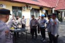 AKBP Bibit Triyono Pimpin Tes Urine Personel Polres Melawi di Mapolres