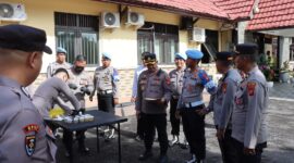 AKBP Bibit Triyono Pimpin Tes Urine Personel Polres Melawi di Mapolres