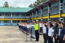 Police Goes to School, KBO Lantas Polres Melawi Jadi Inspektur Upacara di Yayasan Sungai Kehidupan Borneo