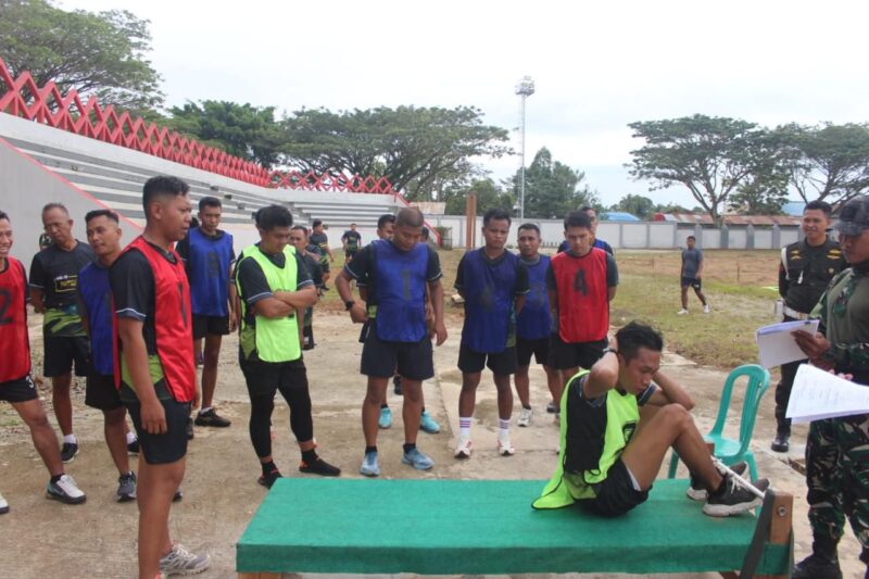 “Tingkatkan Kemampuan Fisik”, Kodim 1206/Putussibau Gelar Garjas UKP Periode 01-10-2026 dan Garjas Periodik Gelombang I Tahun 2026
