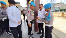 AKP Suryadi, S.H., M.A.P Pimpin Gaktibplin di Polsek Ngabang, Tekankan Disiplin dan Larangan Judol