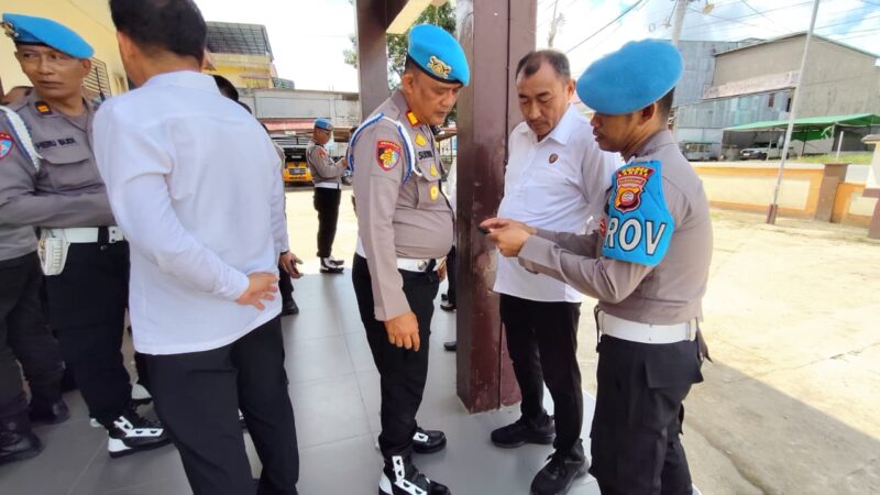 AKP Suryadi, S.H., M.A.P Pimpin Gaktibplin di Polsek Ngabang, Tekankan Disiplin dan Larangan Judol