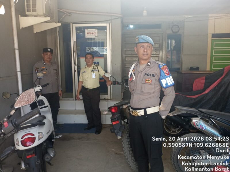 Jaga Kamtibmas, Samapta Polsek Menyuke Laksanakan Patroli di Siang Hari