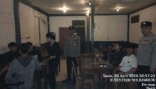 Antisipasi Kriminalitas, Polsek Menyuke Lakukan Patroli Malam