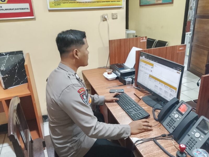 Hotline Polri 110 Polres Melawi Siaga 24 Jam, AKBP Harris Batara Simbolon Kerahkan 9 Operator
