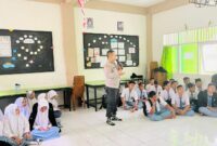 Aipda Ngadino, S.A.P. Edukasi Pelajar MA Bustanul Qur’an Bijak Gunakan Media Sosial