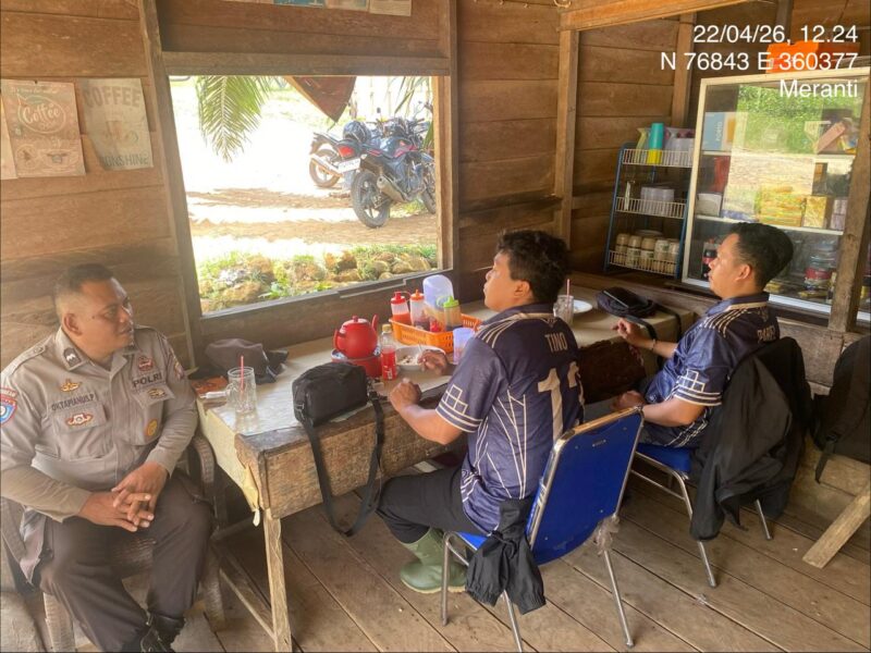 Polisi Dekat dengan Warga, Patroli Siang Sambil Beri Imbauan Cegah Curanmor