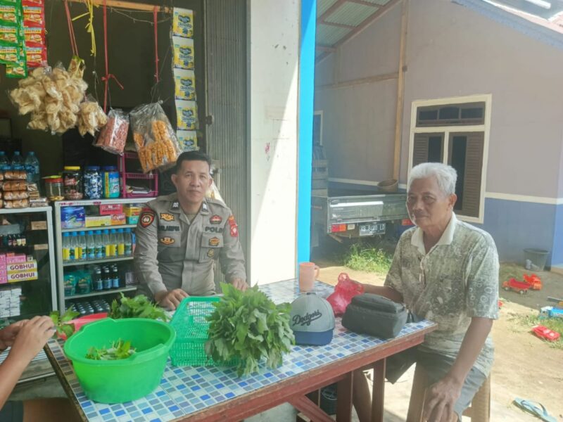 Senyum Polisi di Tengah Masyarakat, Ajak Warga Jaga Keamanan Bersama