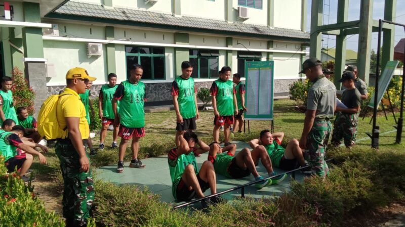 Kodim 1208/Sambas Laksanakan Garjas UKP dan Periodik I Tahun 2026