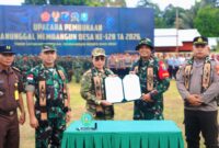 TMMD Reguler ke-128 TA 2026 Kodim 1204/Sanggau Resmi Dibuka di Kecamatan Kembayan