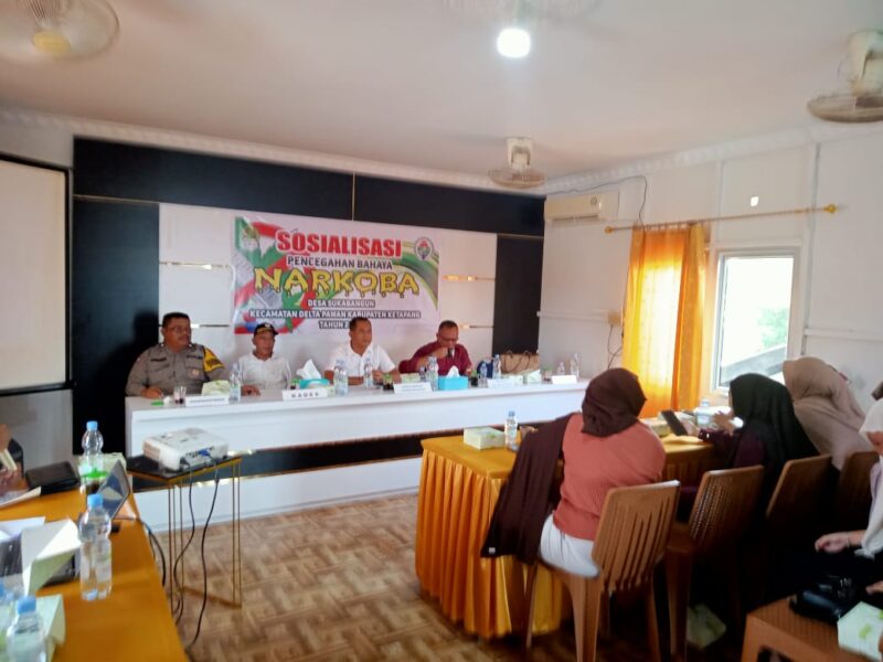 Iptu Julham, S.H. Pimpin Sosialisasi Bahaya Narkoba di Desa Sukabangun, Polres Ketapang Perkuat Pencegahan