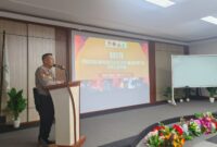 AKP Suyanto Jadi Narasumber Bimtek Kebencanaan di PT BGA Kendawangan, Tekankan Pencegahan Karhutla