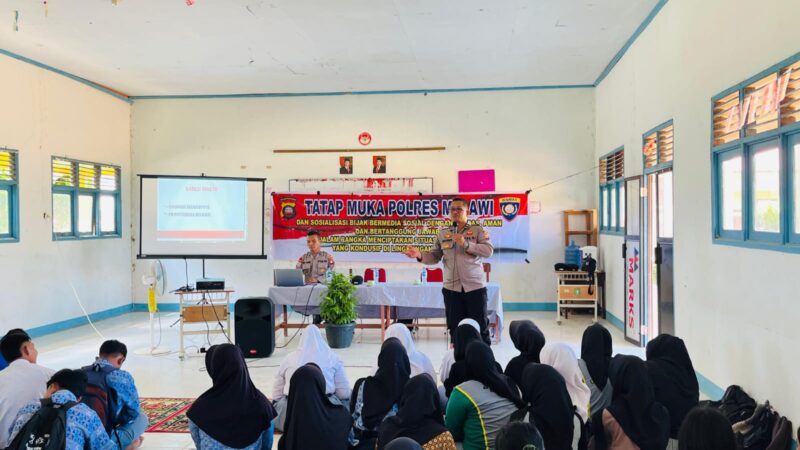 Aipda Ngadino Ajak Siswa Gunakan Media Sosial Secara Cerdas dan Aman