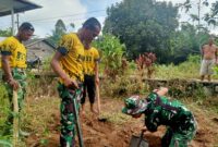 Satgas TMMD Ke-128 Kodim 1204/Sanggau Siap Bangun 5 Unit MCK untuk Tingkatkan Kesehatan Lingkungan