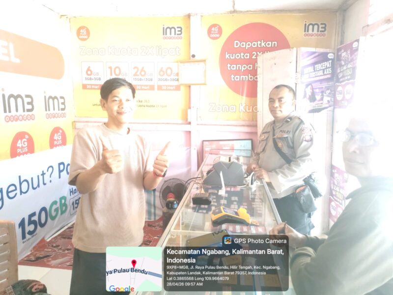 Modus Hipnotis Mengintai, Polisi Ngabang Beri Edukasi ke Pelaku Usaha