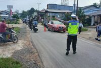 Pelayanan Prima Polsek Mempawah Hulu, Strong Point Pagi di Titik Strategis