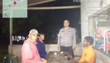 Dekat dengan Warga, Polisi Meranti Jaga Kondusifitas Lewat Patroli Malam