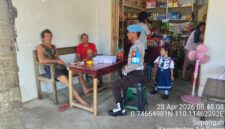 Polisi Sahabat Warga, Kanit Provos Air Besar Bangun Kedekatan di Warung