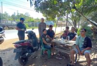Suasana Teduh, Polisi Mandor Sapa Warga dan Jaga Kondusifitas