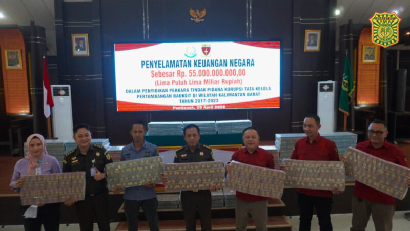 Kejati Kalbar Selamatkan Rp170 Miliar dari Korupsi Bauksit, Tambahan Rp55 Miliar dalam Sebulan