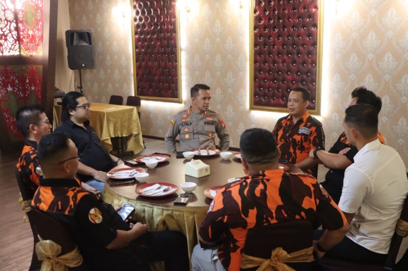 Kapolresta Pontianak Kombes Pol Endang Tri Purwanto Perkuat Sinergitas dengan MPC Pemuda Pancasila