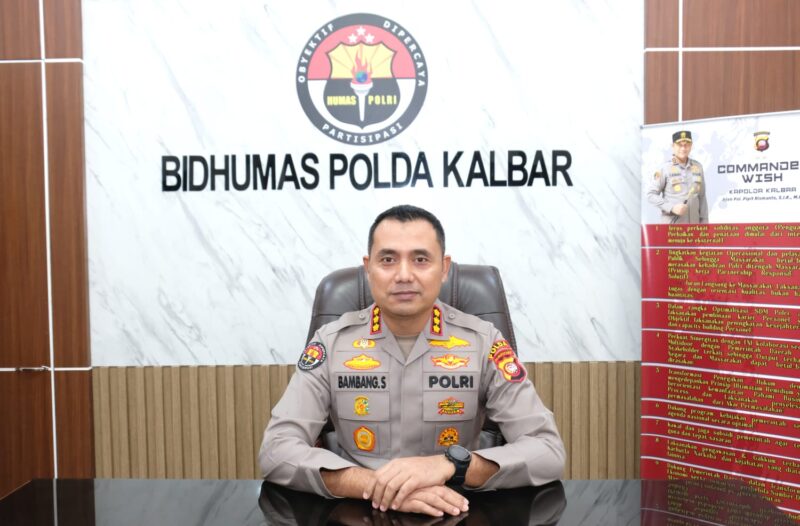 Kabid Humas Polda Kalbar, Kombes Pol Bambang Suharyono, S.I.K., M.H.