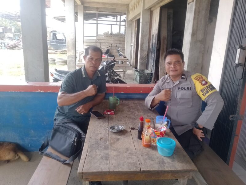 Polsek Kuala Behe Gencarkan Patroli Dialogis untuk Jaga Kamtibmas