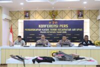 Pengungkapan Kasus Teror Air Upas, Polres Ketapang Amankan Senjata dan Barang Bukti
