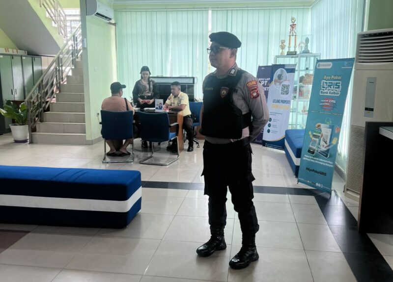 Sat Samapta Polres Ketapang Perketat Pengamanan Objek Vital dan Perbankan
