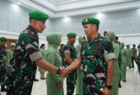 Pangdam XII/Tpr Mayjen TNI Novi Rubadi Sugito Tegaskan Kenaikan Pangkat Bukan Sekadar Formalitas dalam Laporan Korps 2026