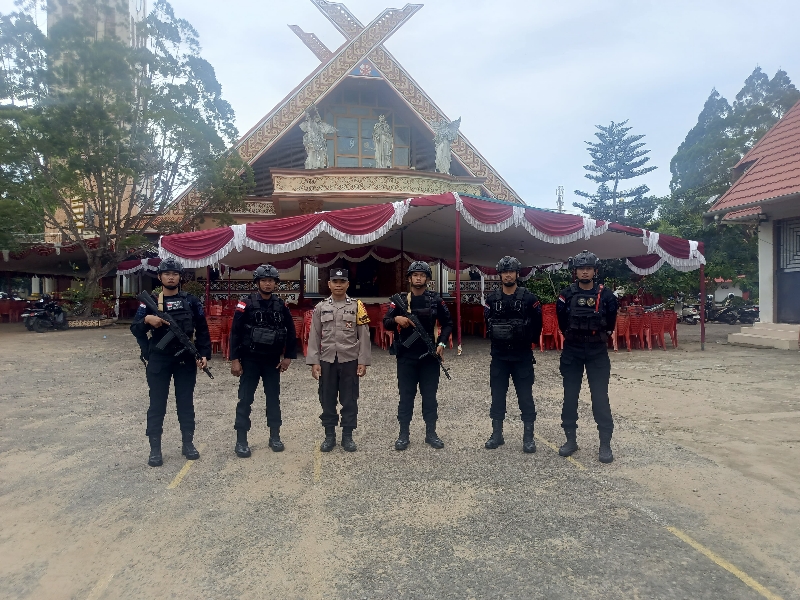 Pengamanan Jumat Agung 2026 di Ketapang Berlangsung Maksimal