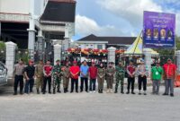 Polres Melawi dan Polsek Nanga Pinoh Amankan Ibadah Paskah di Gereja Santa Perawan Maria Diangkat Ke Surga