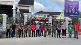 Polres Melawi dan Polsek Nanga Pinoh Amankan Ibadah Paskah di Gereja Santa Perawan Maria Diangkat Ke Surga