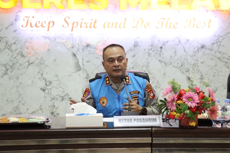 Kapolres Melawi Polda Kalbar, AKBP Harris Batara Simbolon, S.I.K., S.H., M.Tr.Opsla,