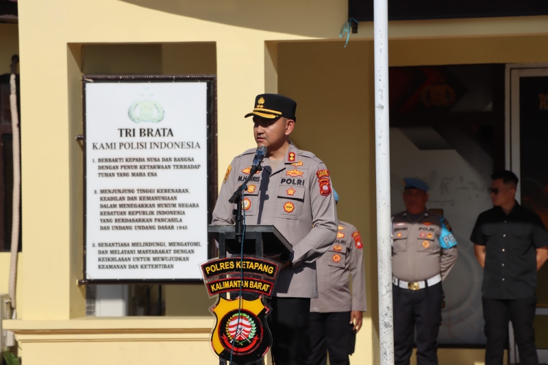 Kapolres Ketapang, AKBP Muhammad Harris, S.H., S.I.K., M.I.K., CPHR.