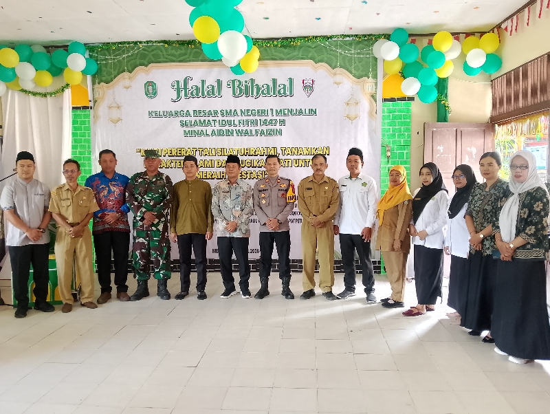 Halal Bihalal SMA Negeri 1 Menjalin Berlangsung Khidmat, Pererat Silaturahmi dan Tanamkan Karakter Islami