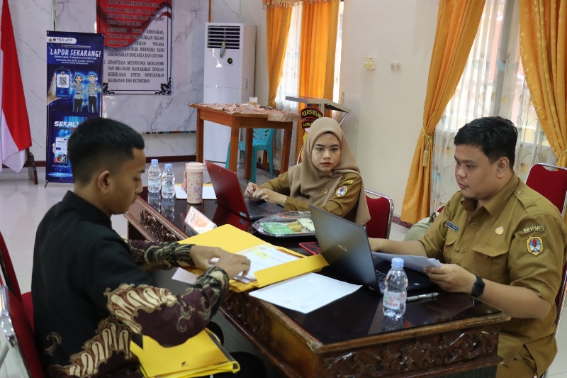 Polres Melawi Gelar Pemeriksaan Administrasi Awal Penerimaan Anggota Polri 2026, Libatkan Pengawas Internal dan Eksternal