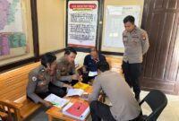 Siwas Polres Landak Supervisi Polsek Ngabang, Tingkatkan Pengawasan dan Kinerja Personel