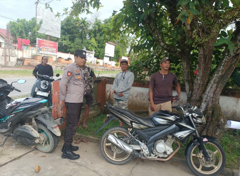 Patroli Siang Polsek Menjalin Jaga Kamtibmas Tetap Kondusif