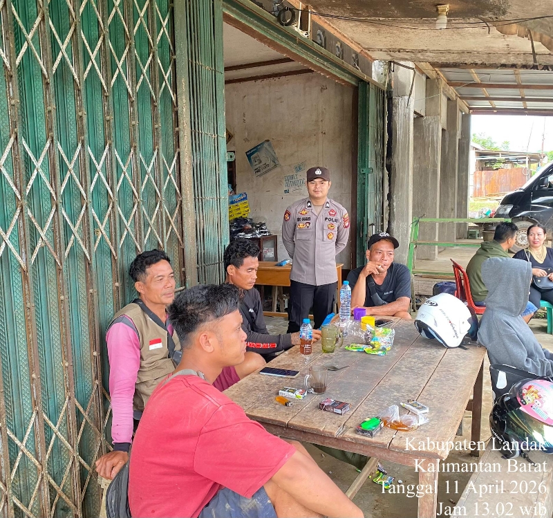 Polisi Humanis Sambangi Warga untuk Cegah Gangguan Kamtibmas