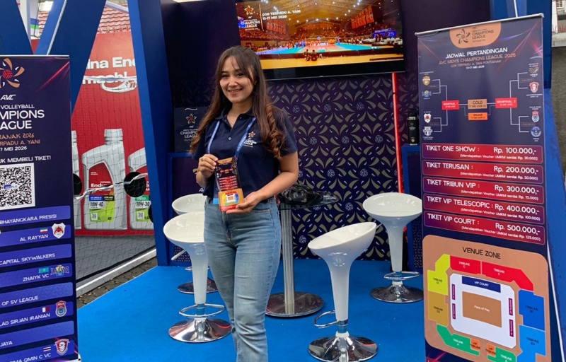 AVC 2026 Men's Champions League Promosikan Pontianak Lewat Roadshow di Kota Solo