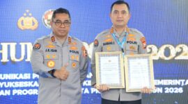 Kombes Pol. Bambang Suharyono Terima Dua Penghargaan Bergengsi di Rakernis Humas Polri 2026