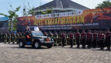 Mayjen TNI Novi Rubadi Sugito Hadiri Apel Penanggulangan Karhutla di Pontianak