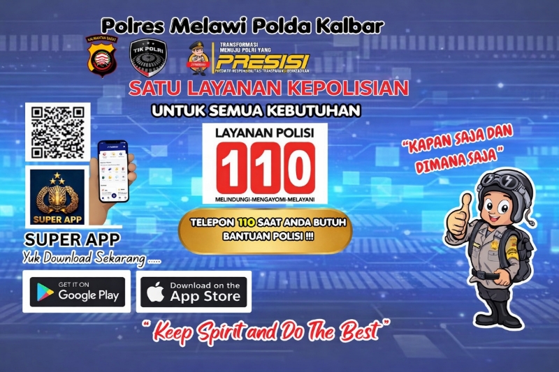 Super App Polri Resmi Hadir, Waka Polres Melawi Ajak Masyarakat Manfaatkan Layanan Digital