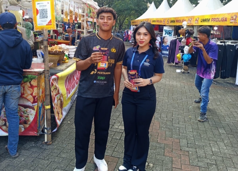 Roadshow AVC 2026 Men’s Champions League Sapa Penggemar Voli di GOR Jatidiri Semarang